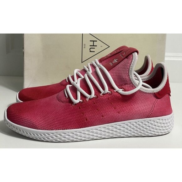 Adidas‎ Tennis HU (Human Race) Pharrell Williams Holi Pink Shoes Mens Size 6.5 - Picture 1 of 9